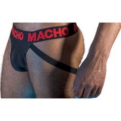 MACHO - MX26X2 JOCK NEGRO-ROJO S