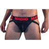 MACHO - MX26X2 JOCK NEGRO-ROJO S