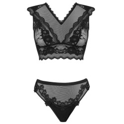 LIVCO CORSETTI FASHION - TIMOSAN LC 90631 SUJETADOR PANTY NEGRO S-M