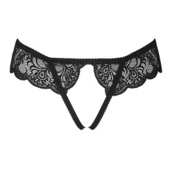 LIVCO CORSETTI FASHION - LOVE STORY LC 90679 PANTY CROTCHLESS NEGRO S-M