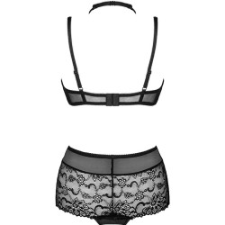 LIVCO CORSETTI FASHION - LINERA FOR THE SENSES COLLECTION SUJETADOR PANTY NEGRO S-M