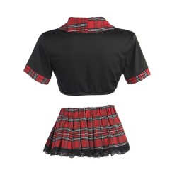 SUBBLIME - DISFRAZ DE COLEGIALA SEXY CON TOP S-M