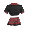 SUBBLIME - DISFRAZ DE COLEGIALA SEXY CON TOP S-M