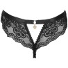 LIVCO CORSETTI FASHION - OKSURIN PANTY CROTCHLESS NEGRO S-M