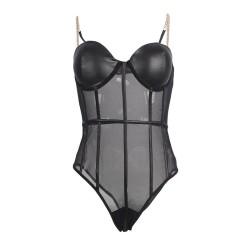 SUBBLIME - BODY TIRANTAS CADENA NEGRO S-M