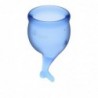 Copas Menstruales Feel Secure Dark Blue Pack de 2