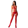 PASSION - WOMAN BS084 BODYSTOCKING NEGRO TALLA ÚNICA