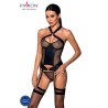 PASSION - AMANDA CORSET CUERO ECOLOGICO S-M