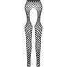 PASSION - ECO COLLECTION BODYSTOCKING ECO S003 NEGRO