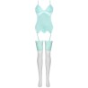 LIVCO CORSETTI FASHION - PERSINNE MIT EMPORIO SET CORSET PANTY MEDIAS S-M