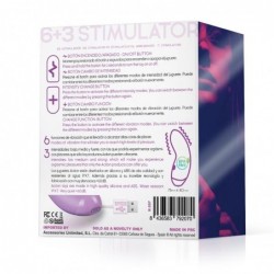 Patty Mini Masajeador Silicona USB Púrpura
