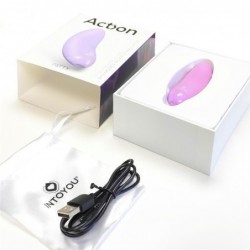 Patty Mini Masajeador Silicona USB Púrpura