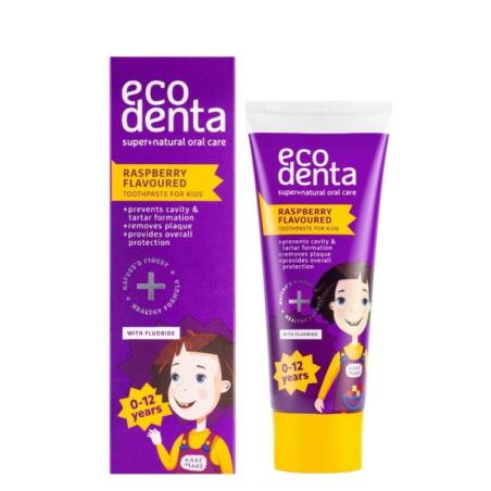 Pasta dental Infantil sabor frambuesa 75ml EcoDenta