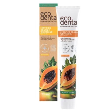 Pasta dental Blanqueadora con extracto de papaya Bio 75ml EcoDenta