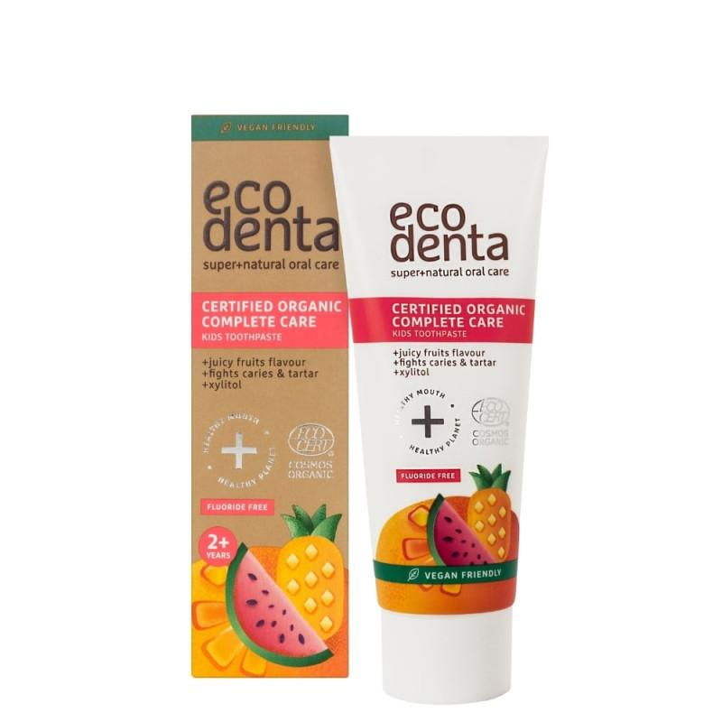 Pasta dental Infantil sabor frutas Bio 75ml EcoDenta