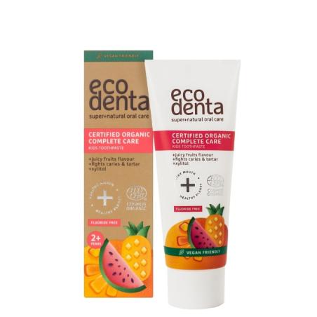 Pasta dental Infantil sabor frutas Bio 75ml EcoDenta