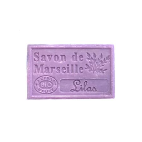 Jabon de marsella Lilas 125g Savonnerie