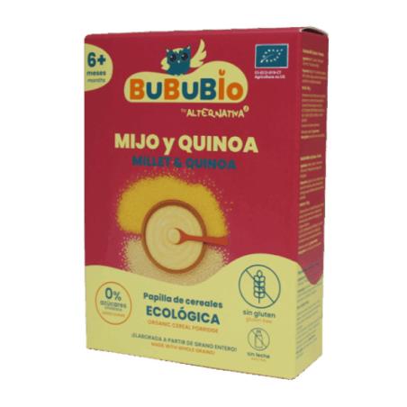 Papilla de Mijo y Quinoa Bio 200g BuBuBio