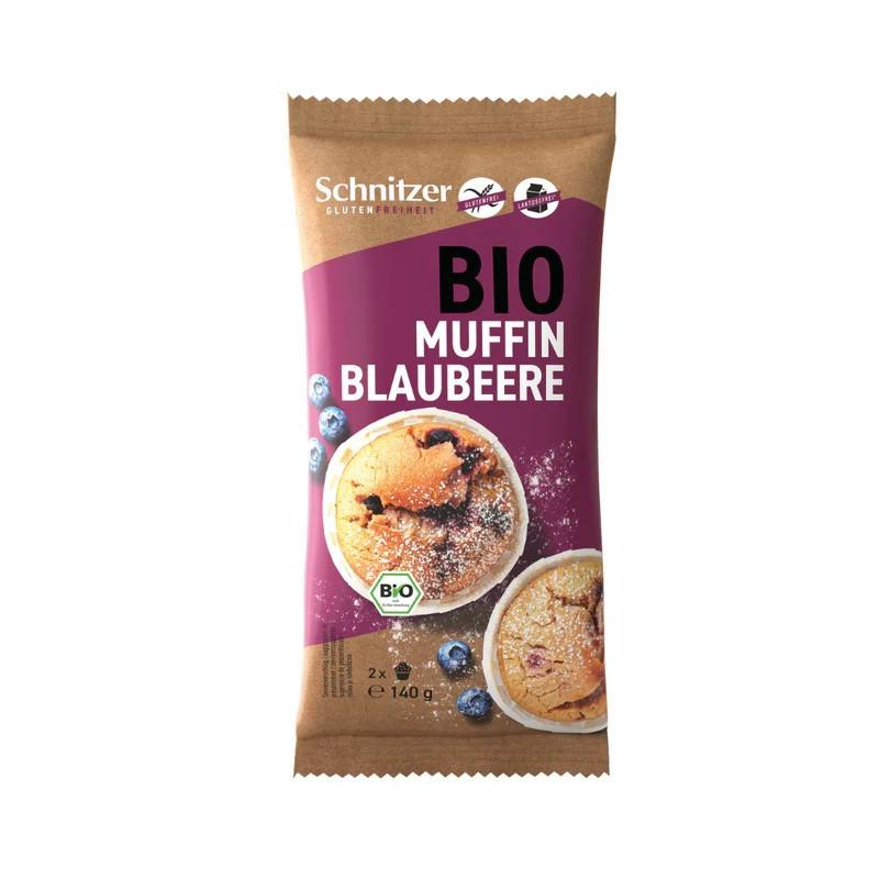 Muffins arandanos s/g Bio 2 unidades 140g Schnitzer