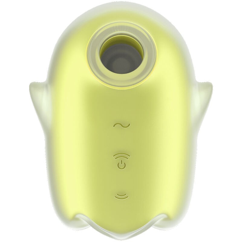 SATISFYER - GLOWING GHOST AIR PULSE and VIBRADOR AMARILLO