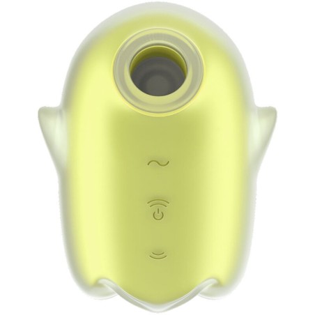 SATISFYER - GLOWING GHOST AIR PULSE and VIBRADOR AMARILLO