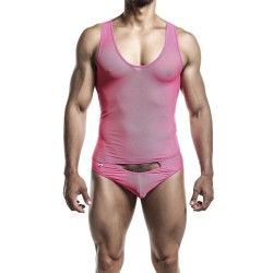 MOB - BODYSHEER TRANSPARTE ROSA TALLA L-XL