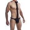 MOB - ESMOQUIN CON TANGA DE ENCAJE TALLA L-XL