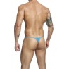 MOB - TANGA DE ENCAJE AQUA TALLA L-XL
