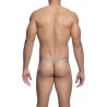 MOB - TANGA TRANSPARENTE CON FORMA DE T AQUA TALLA L-XL