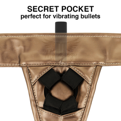 MYTHOLOGY FANTASY HARNESS - ARNÉS BRONCE S-M