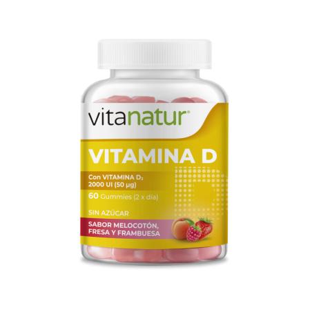 Gominolas Vitamina D 60 Gummies Vitanatur