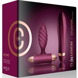 CLIMAXIMUM - DESIRE KIT VIBRADOR PLUG ANAL TRENZADO