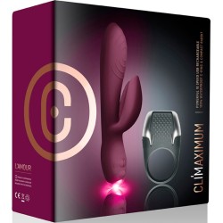 CLIMAXIMUM - LAMOUR KIT VIBRADOR RABBIT ANILLO PENE LED