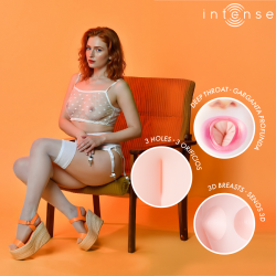 INTENSE DOLLS - SCARLETT MUÑECA HINCHABLE CON TRES ORIFICIOS