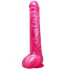 BAILE - DONG DILDO REALÍSTICO ROSA CON VENTOSA
