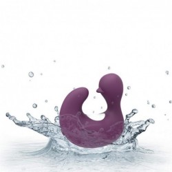 Swamson Anillo Estimulador Silicona Recargable USB Púrpura