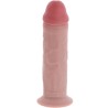 GET REAL - DILDO DELUXE DONG GRUESO DE DOBLE DENSIDAD TPE 25.5 CM