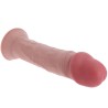 GET REAL - DILDO DELUXE DONG GRUESO DE DOBLE DENSIDAD TPE 35.5 CM