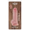 GET REAL - PENE REALÍSTICO DELUXE CON TESTÍCULOS EXTRA GRUESO 23 CM