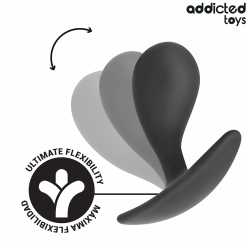 ADDICTED TOYS - SET DE 3 PLUG ANAL SILICONA MODELO 3