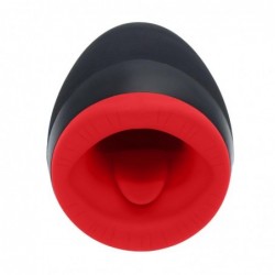 Chiven Masturbador Masculino Efecto Calor Silicona Liquida Negro