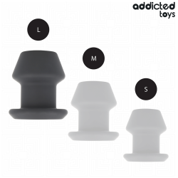 ADDICTED TOYS - PLUG ANAL HUECO EXTREM SILICONA TALLA L 10,4 CM