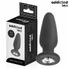 ADDICTED TOYS - PLUG ANAL CON JOYA SILICONA TALLA M 10,4 CM