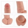 Vibrador Realista Control Remoto Red Eagle 17 cm