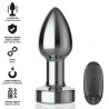 INTENSE - PLUG ANAL 10 VIBRACIONES METAL CON CONTROL REMOTO S