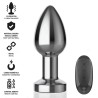 INTENSE - PLUG ANAL 10 VIBRACIONES METAL CON CONTROL REMOTO M