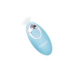 TOYJOY - HAPPINESS IM SO EGGCITED VIBRADOR CON CONTROL REMOTO AZUL