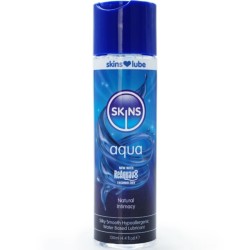 SKINS - AQUA LUBRICANTE BASE DE AGUA 130 ML