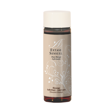 EXTASE SENSUAL - LUBRICANTE CHOCOLATE and NARANJA 100 ML