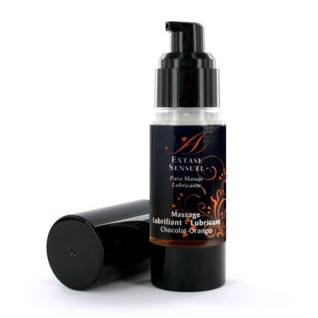 EXTASE SENSUAL - LUBRICANTE CHOCOLATE and NARANJA 30 ML